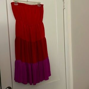 Hera strapless dress size: S